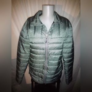 SWISS TECH Performance Gear Men's Packable Dark Gray Puffer Size S/Ch (34-36)